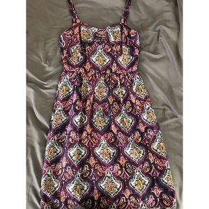 Cute fancy J. Crew dress with spaghetti straps